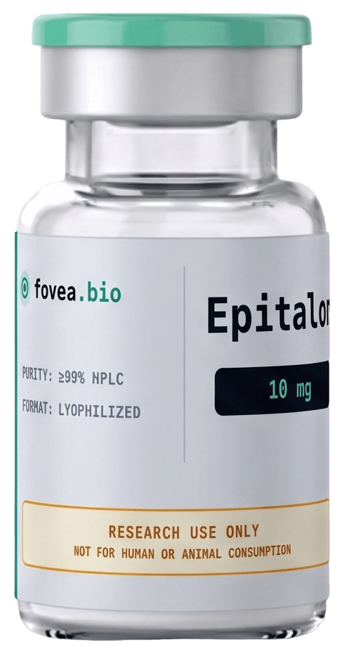Epitalon research peptide reference vial