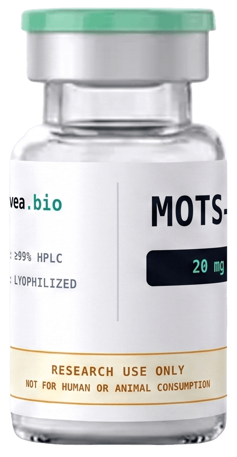 MOTS-c research peptide reference vial